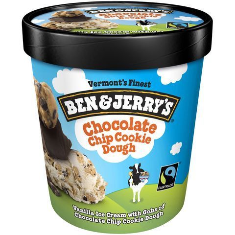 Order Ben & Jerry's Chocolate Chip Cookie Dough Pint food online from 7-Eleven store, Bellflower on bringmethat.com