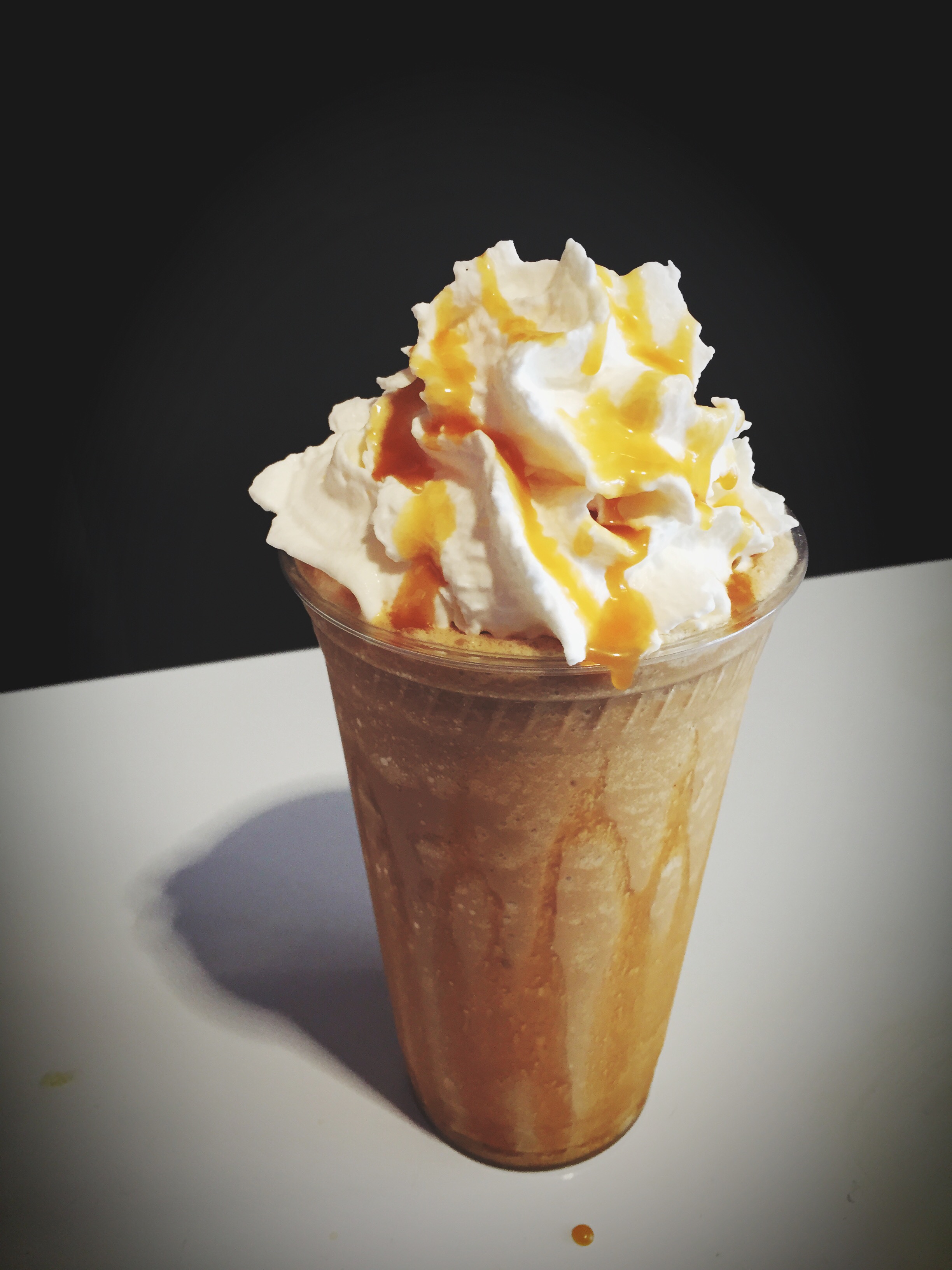 Order Iced Caramel Frappe food online from The Corner 10Th store, Long Beach on bringmethat.com