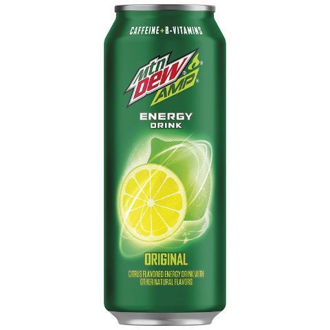 Order AMP Mountain Dew Energy Tallboy 16oz food online from 7-Eleven store, Wakefield on bringmethat.com