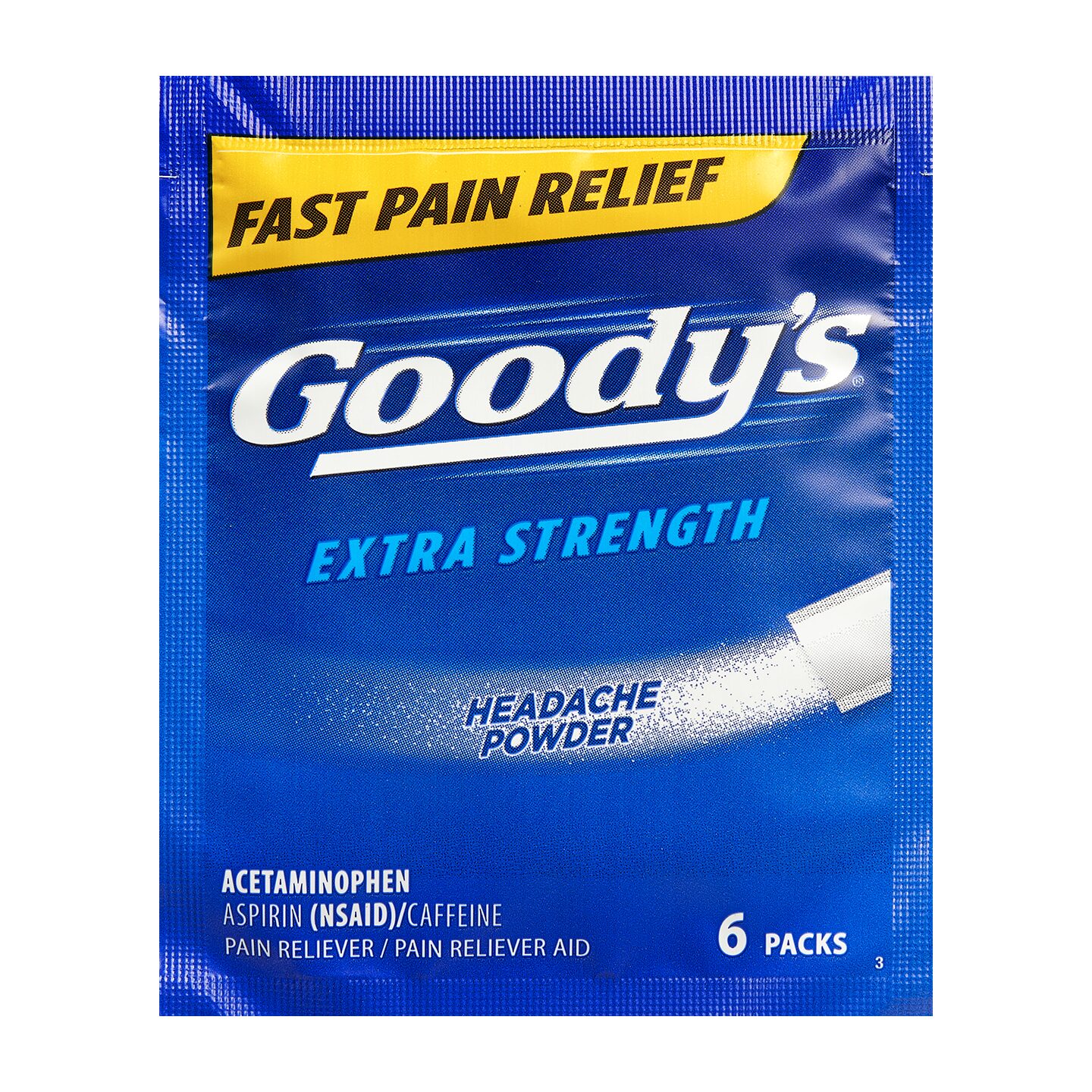 Order Goody's Extra Strength Headache Powder 6ct food online from Sheetz store, Goldsboro on bringmethat.com