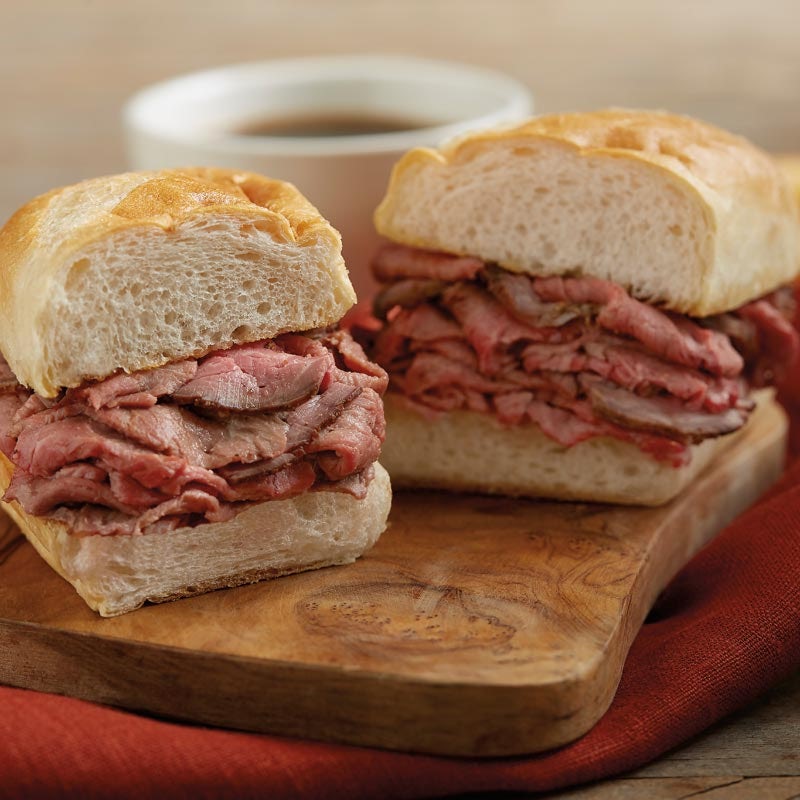 Order Classic Prime Rib Dip* food online from BJ's Restaurant & Brewhouse store, Waco on bringmethat.com
