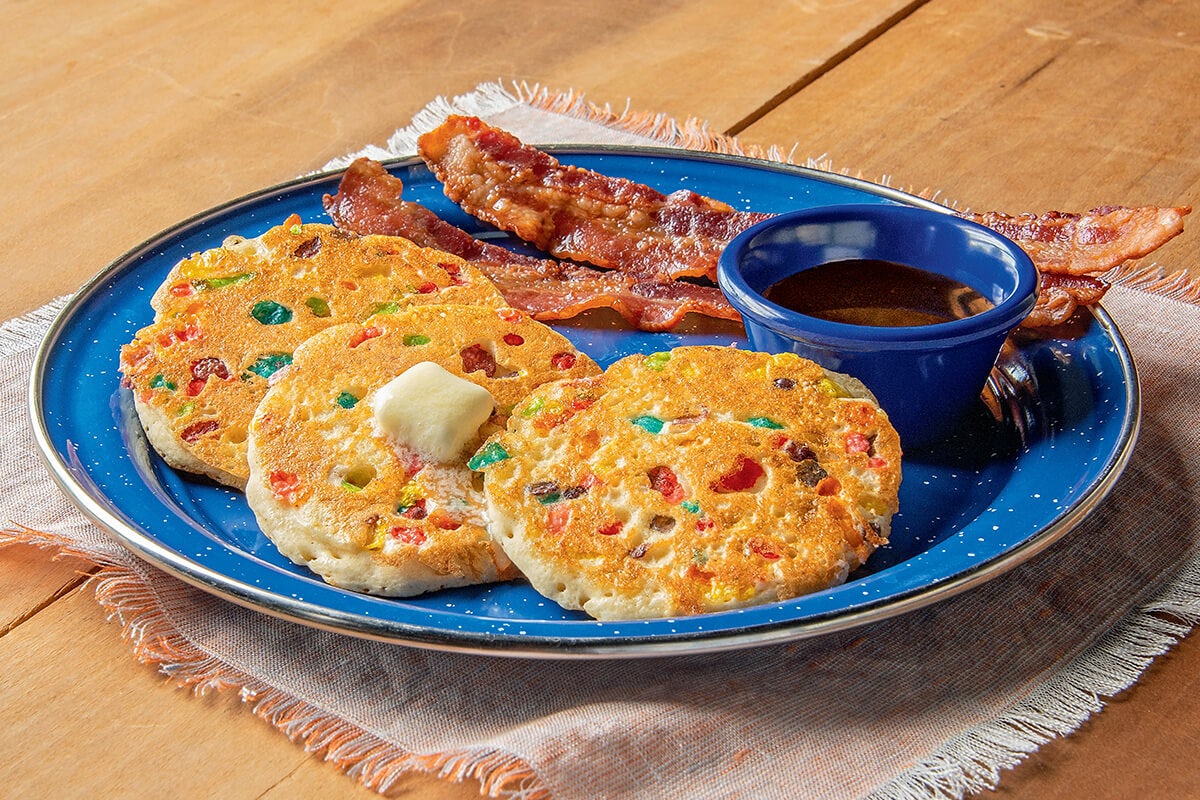 Order Mini Confetti Pancakes food online from Cracker Barrel store, Rochester on bringmethat.com