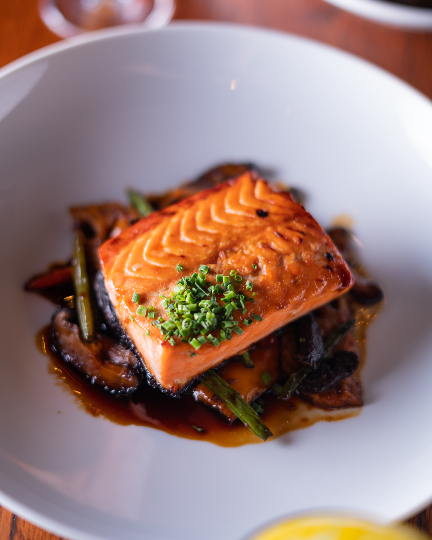 Order Honey Glazed Salmon food online from Tao Downtown store, New York on bringmethat.com