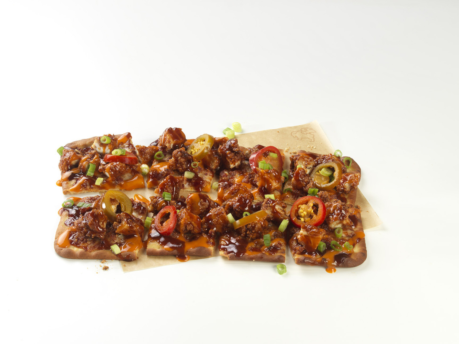 Order Honey BBQ Boneless Bar Pizza food online from Buffalo Wild Wings store, Wooster on bringmethat.com