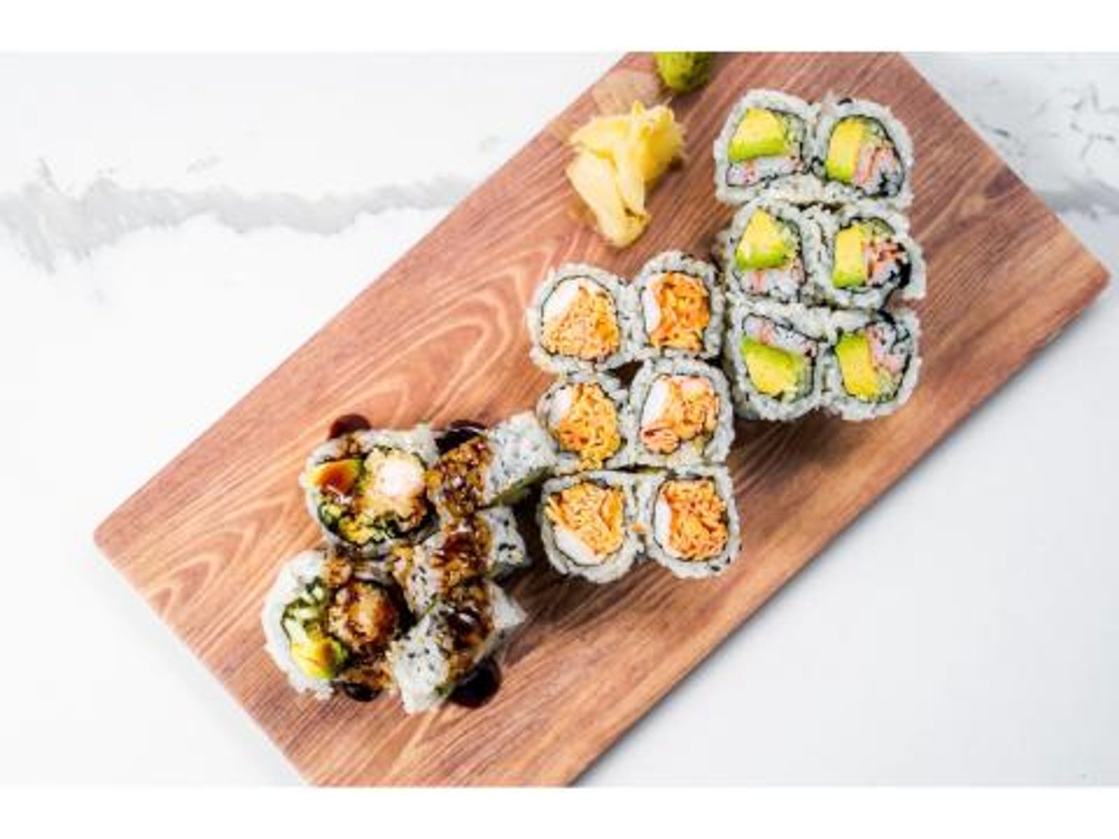Order Maki Combo C food online from Takumi Hibachi Sushi & Lounge store, Bay Shore on bringmethat.com