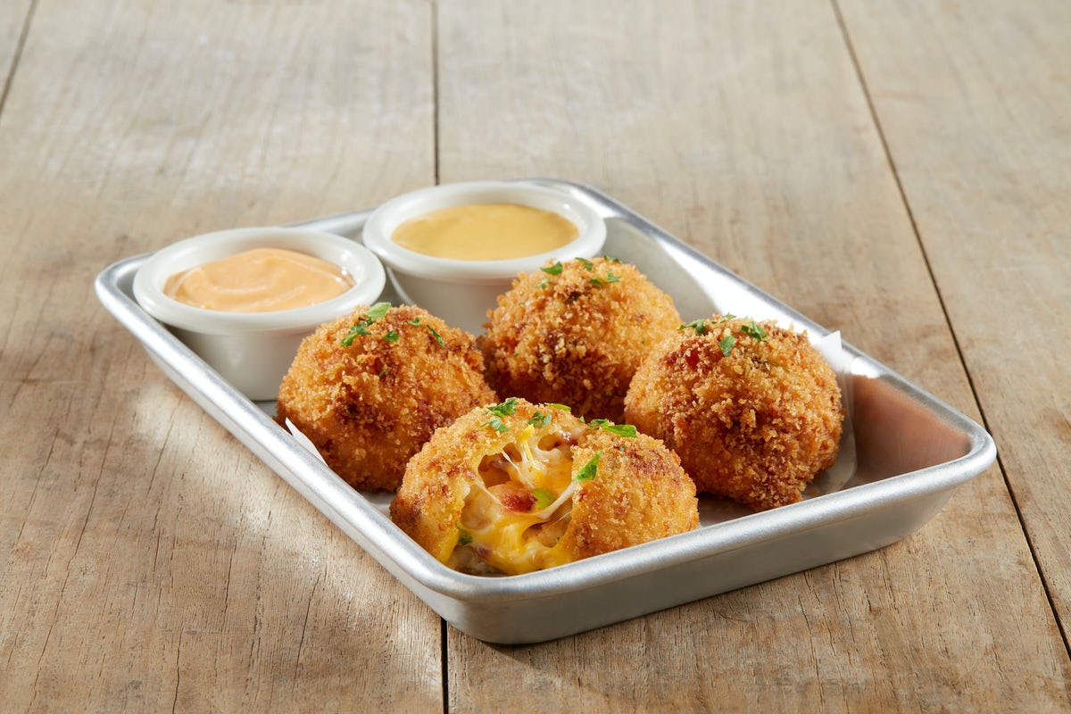 Order Fried Couscous Mac & Cheese Balls food online from BJ's Restaurant & Brewhouse store, Waco on bringmethat.com