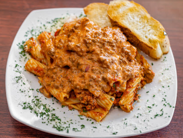 Order Bolognese Meat Sauce food online from Rigatoni's store, Hauppauge on bringmethat.com