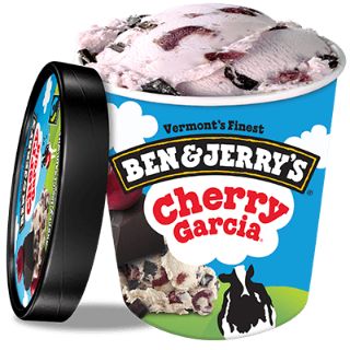 Order Ben & Jerry’s Cherry Garcia Pint food online from The Ice Cream Shop store, Martinez on bringmethat.com