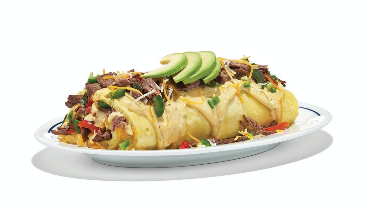 Order Spicy Poblano Omelette food online from Ihop store, Elkhart on bringmethat.com