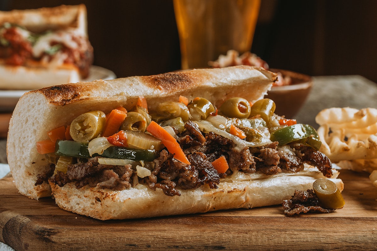 Order CHICAGO CHEESESTEAK food online from Old Chicago 66 store, Lakewood on bringmethat.com