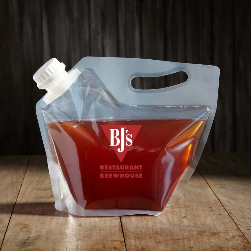 Order Sunset Peach Iced Tea 64 Oz food online from BJ's Restaurant & Brewhouse store, Waco on bringmethat.com