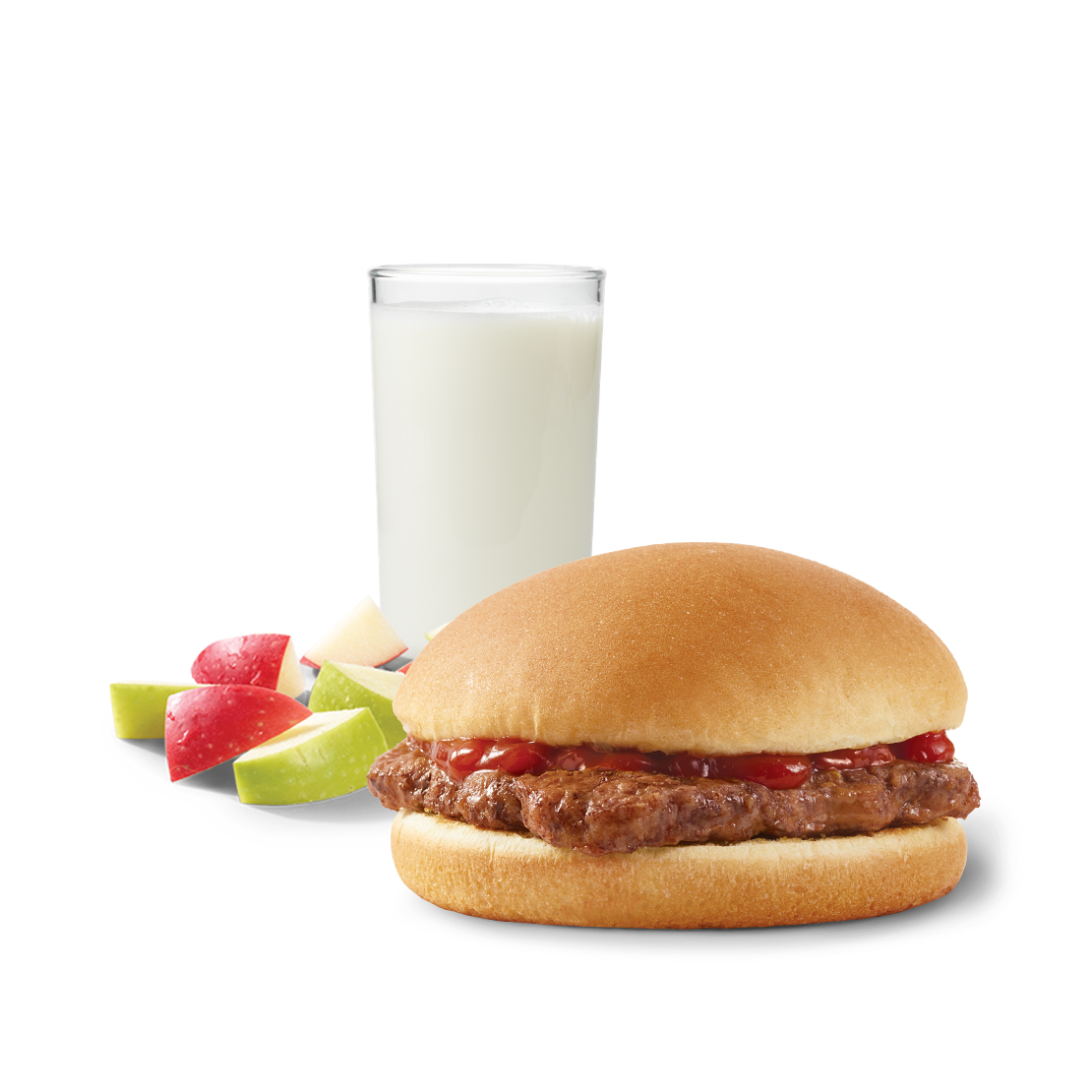 Order Kids' Hamburger food online from Wendy's store, Youngstown on bringmethat.com