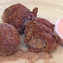 Order Half Order Blueberry Fritters (3) food online from Berry Fresh Cafe store, Jupiter on bringmethat.com
