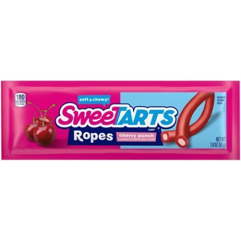 Order SWEETARTS Cherry Punch Soft & Chewy Ropes Candy 1.8oz Pack food online from 7-Eleven store, Bellflower on bringmethat.com