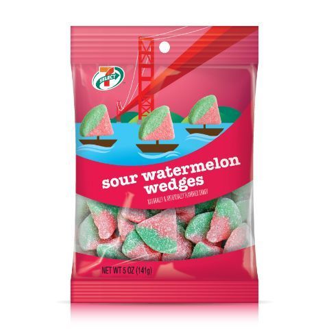 Order 7-Select Sour Watermelon Wedge 5oz food online from 7-Eleven store, Natick on bringmethat.com