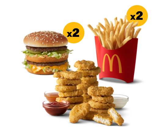 Order Classic Big Mac Pack  food online from McDonald's store, Palmetto Bay on bringmethat.com