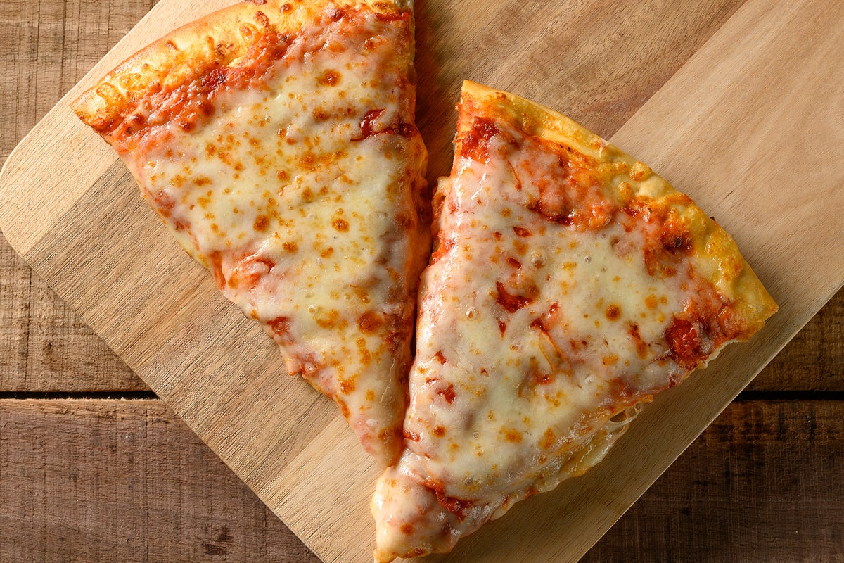 Order Cheese Pizza, Double Slice food online from Fazoli store, Atlanta on bringmethat.com