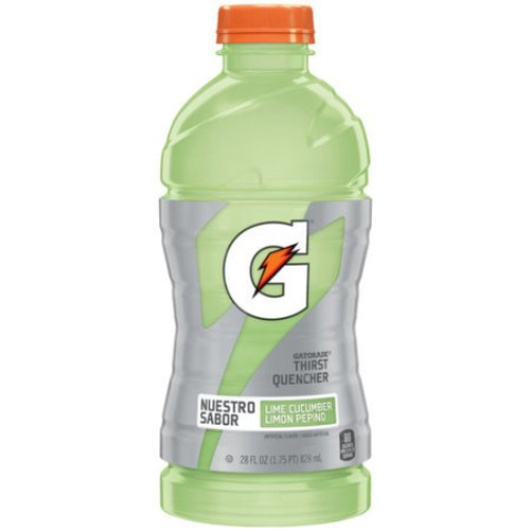 Order Gatorade Lime Cucumber 28oz food online from 7-Eleven store, Charlotte on bringmethat.com