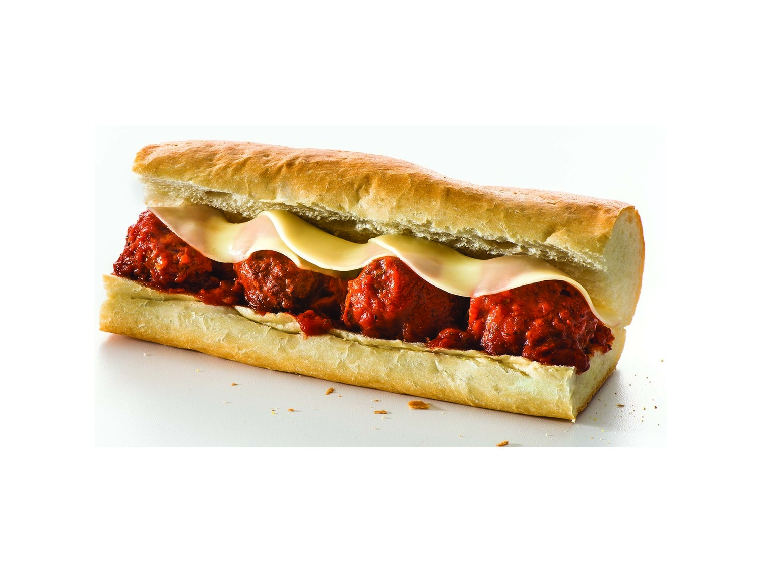 Order Meatball & Cheese (Small) food online from Dangelo Sandwich Shop store, Chicopee on bringmethat.com