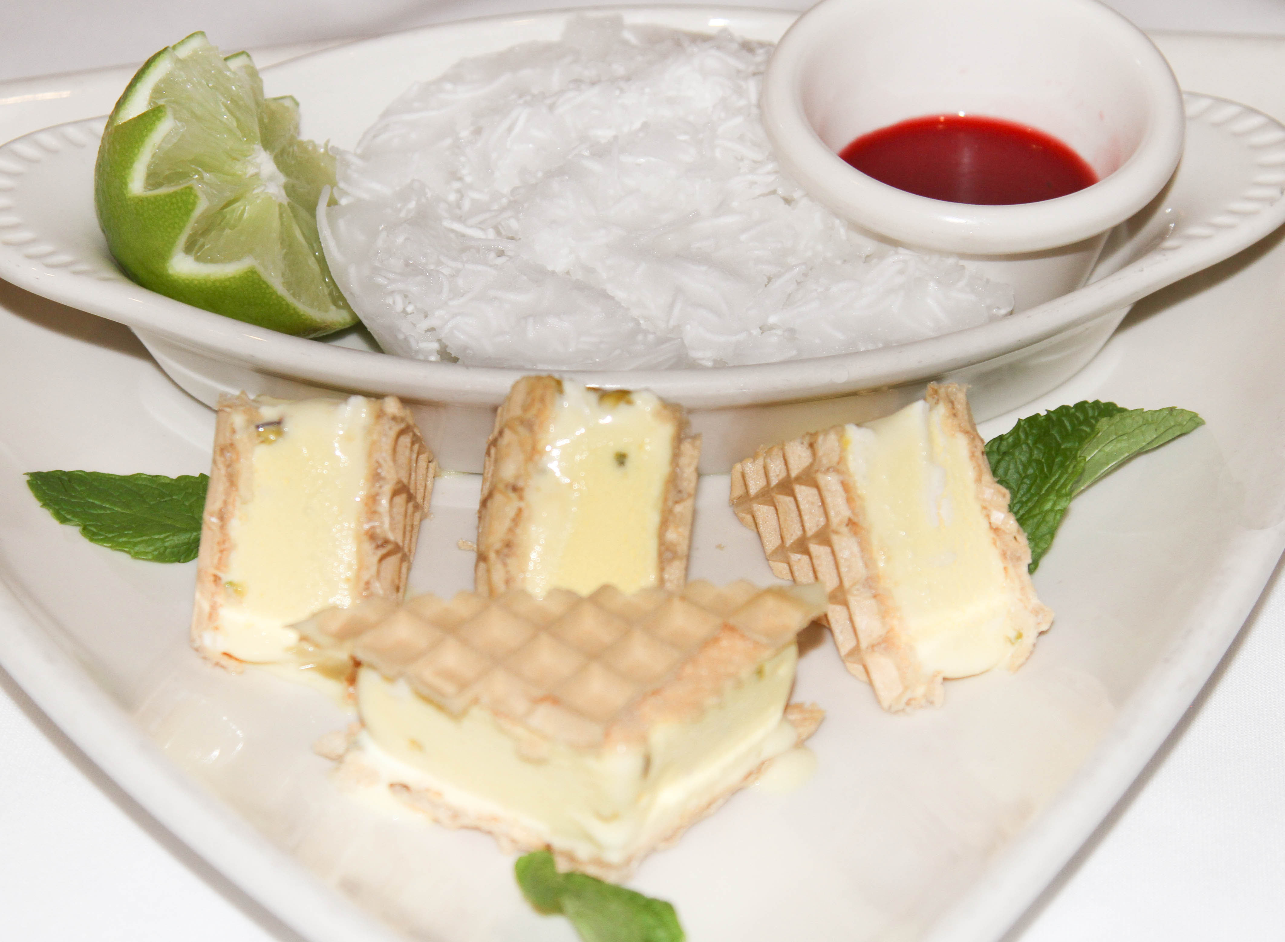 Order Ice Cream and Falloodeh Combination food online from Shaherzad Restaurant store, Los Angeles on bringmethat.com