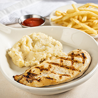 Order Kids Grilled Chicken Breast food online from Hof Hut store, Long Beach on bringmethat.com