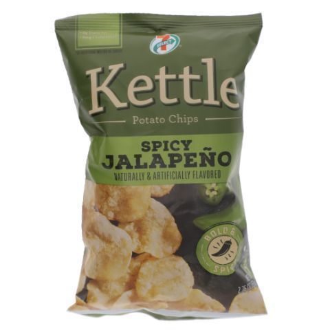 Order 7 Select Kettle Spicy Jalapeno Potato Chips 2.25oz food online from 7-Eleven store, Bellflower on bringmethat.com
