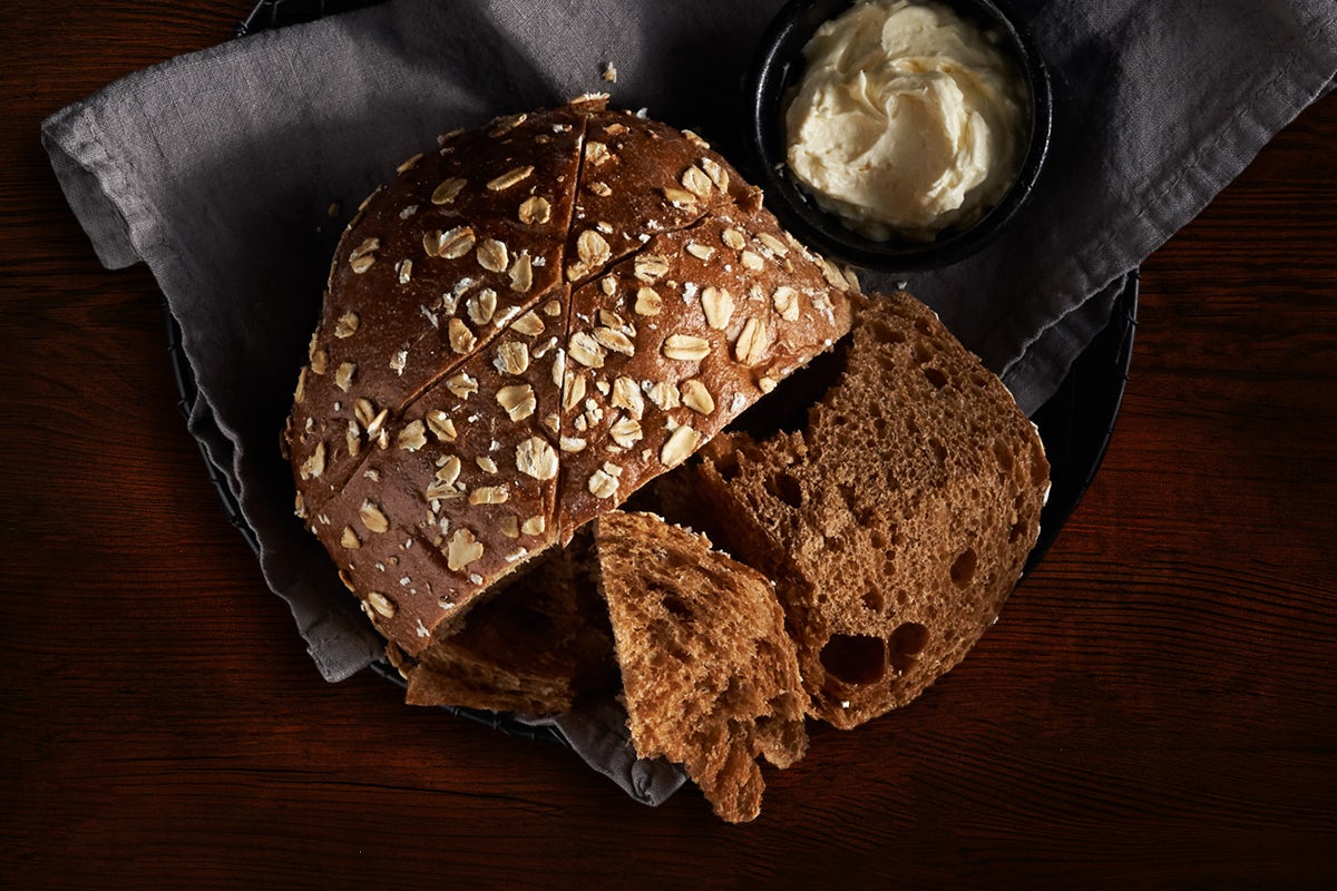 Order Warm Molasses Bread food online from Black Angus Steakhouse store, Mesa on bringmethat.com