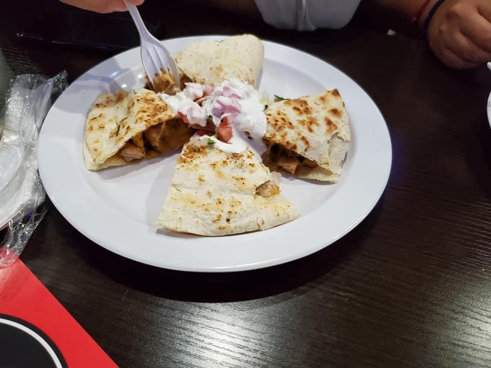 Order Quesadilla Chorizo food online from Sabores Latinos Restaurant & Bakery Corp. store, Richmond Hill on bringmethat.com