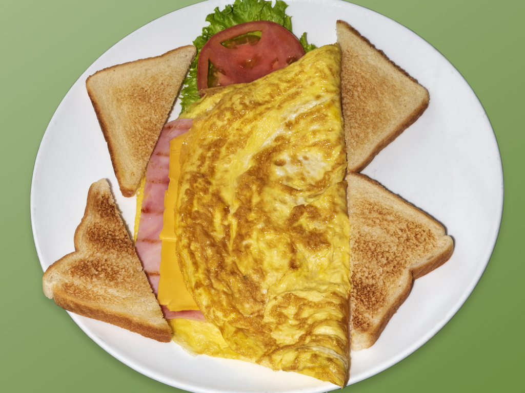 Order 12 Omelet de jamon y queso food online from Cositas Ricas Corp store, Queens on bringmethat.com
