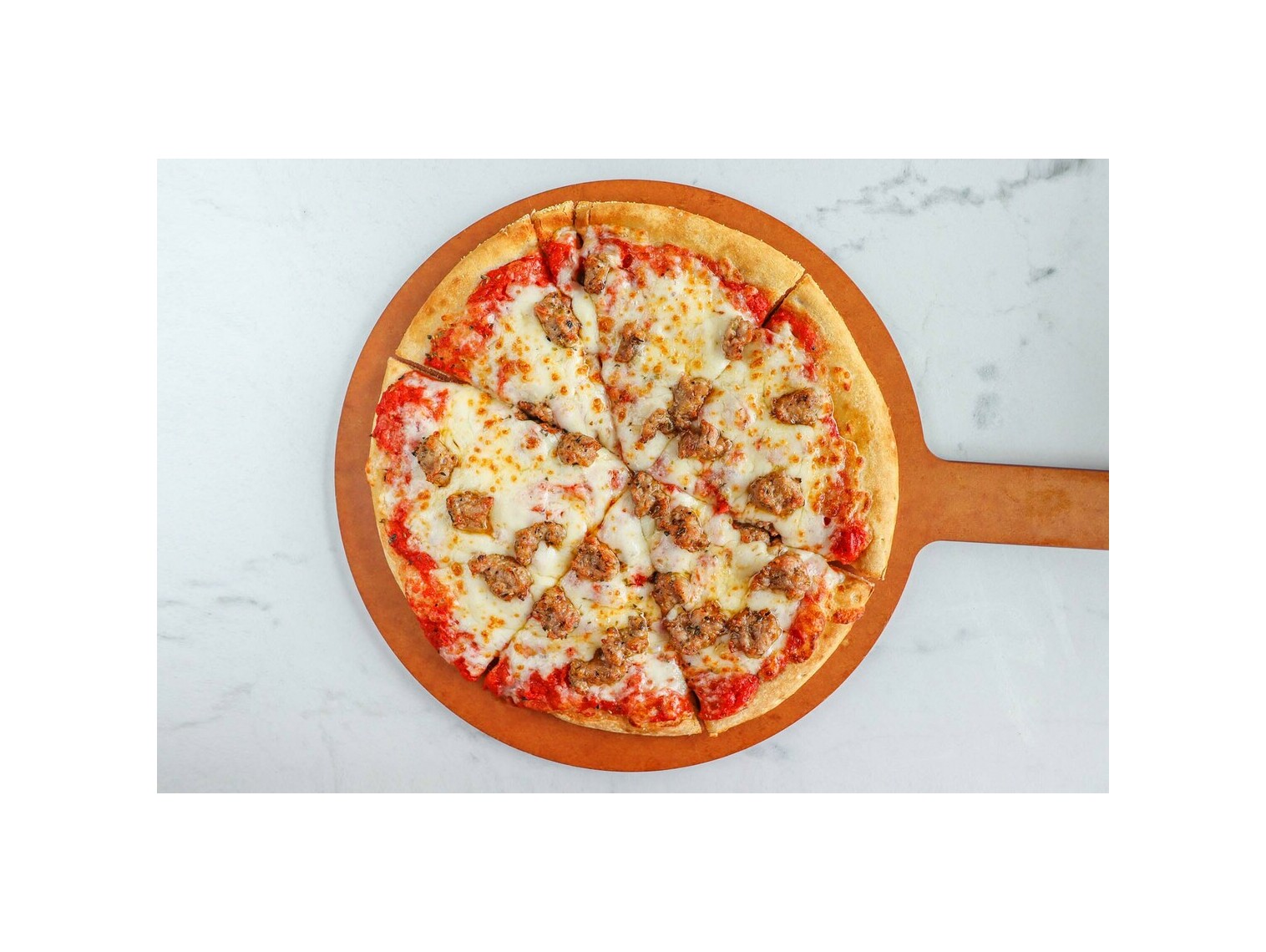 Order Sausage Pizza food online from Buona Beef store, Bolingbrook on bringmethat.com
