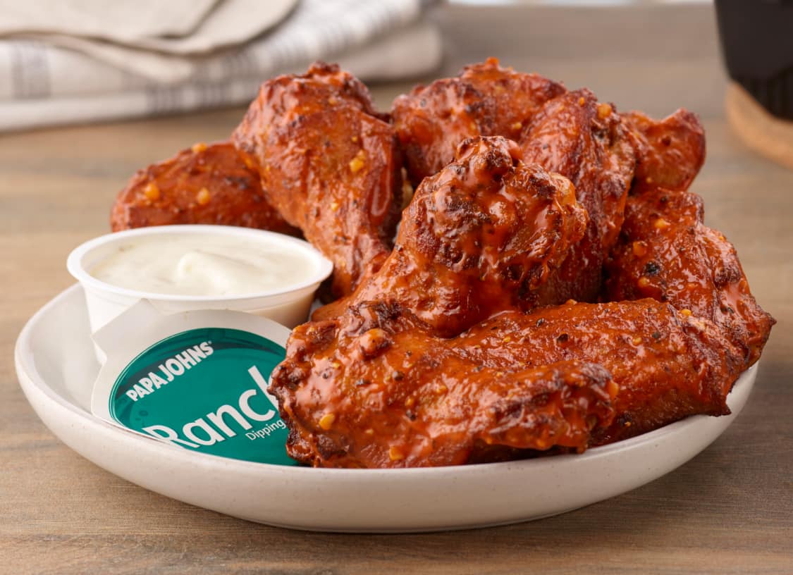 Order Hot Lemon Pepper Wings food online from Papa Johns store, Anchorage on bringmethat.com