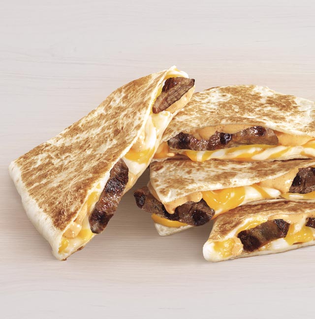 Order Steak Quesadilla food online from Taco Bell store, Proctorville on bringmethat.com