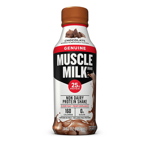 Order Muscle Milk Chocolate Shake 14oz food online from 7-Eleven store, Bellflower on bringmethat.com