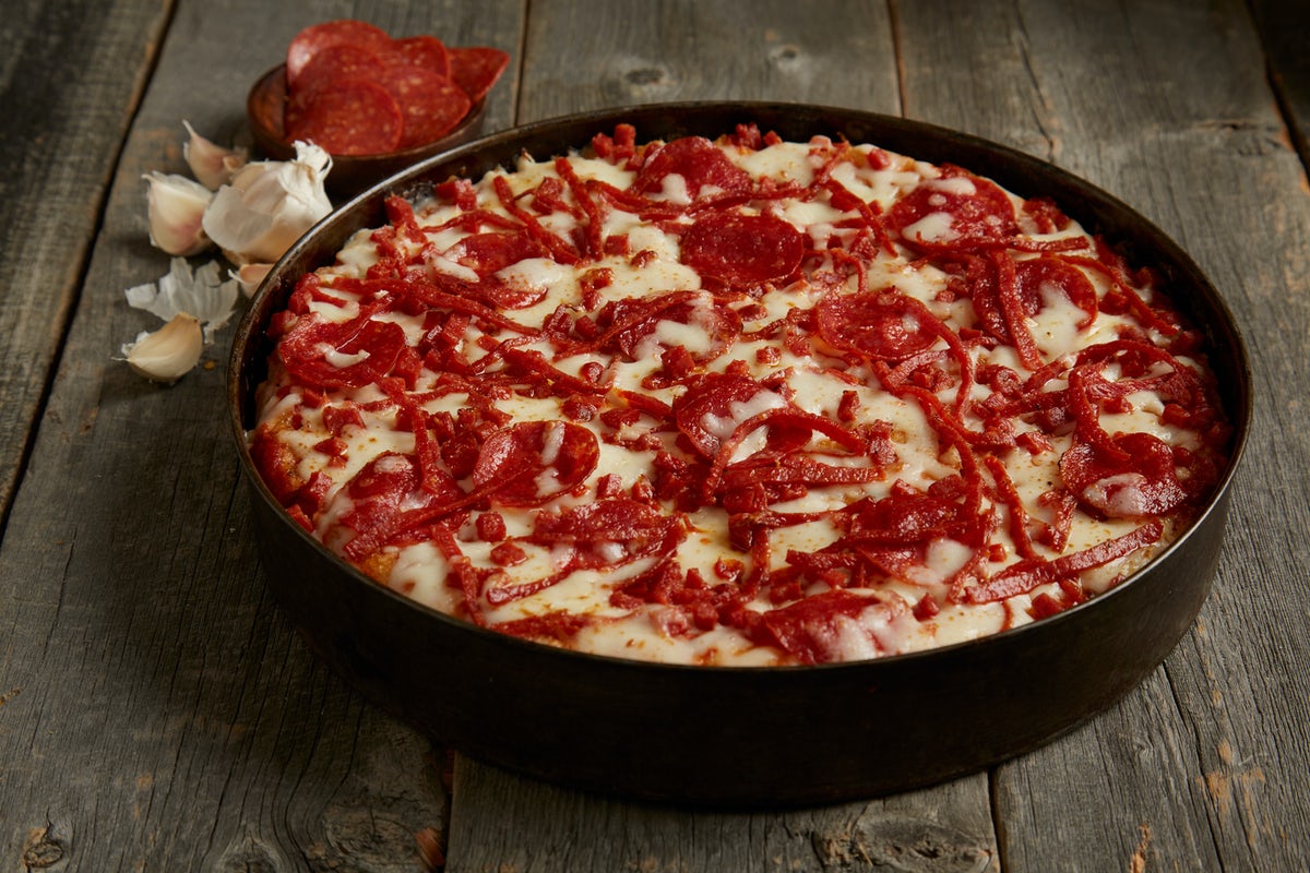 Order Pepperoni Extreme Pizza - Shareable food online from BJ's Restaurant & Brewhouse store, Waco on bringmethat.com