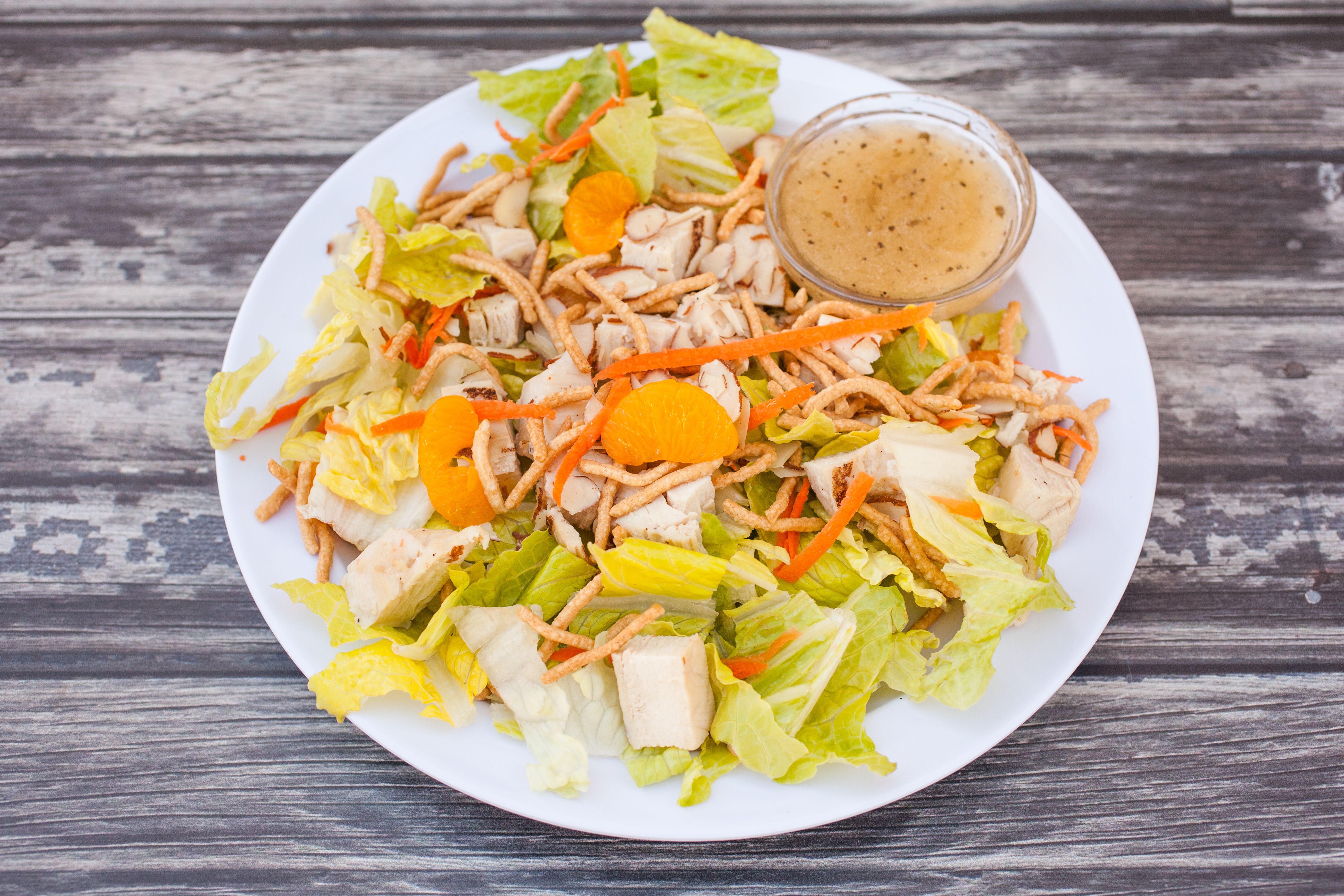 Order Chinese Chicken Salad food online from Mitra's Cafe store, Murrieta on bringmethat.com