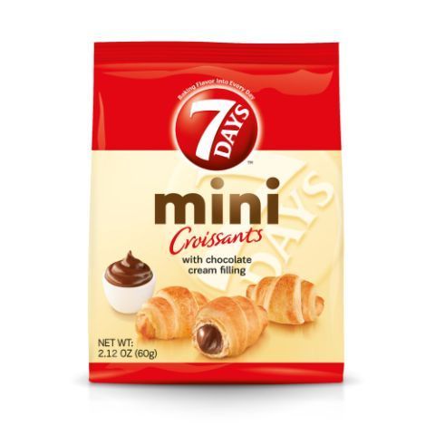 Order 7 Days Mini Croissant Chocolate 2.12oz food online from 7-Eleven store, Wakefield on bringmethat.com
