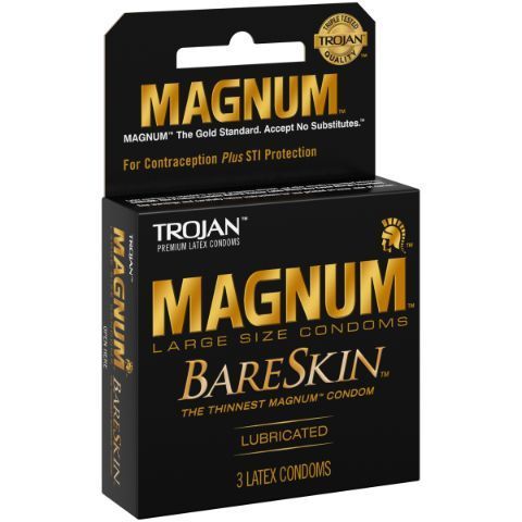 Order Trojan Magnum Bareskin 3 Pack food online from 7-Eleven store, Lynchburg on bringmethat.com