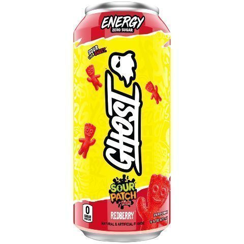 Order Ghost Energy Sour Patch Redberry 16oz food online from 7-Eleven store, Bellflower on bringmethat.com