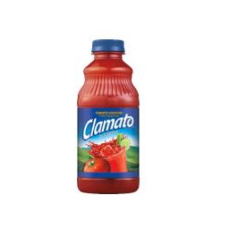 Order Mott's Clamato Tomato Cocktail 32oz food online from 7-Eleven store, Bellflower on bringmethat.com