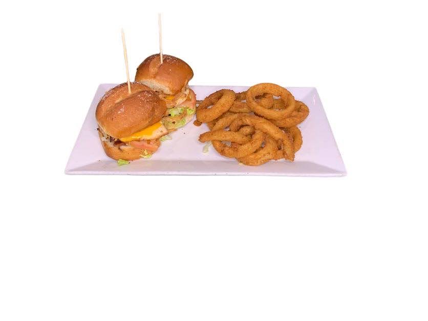 Order Honey BBQ Chicken Sliders food online from Changing Times store, Bay Shore on bringmethat.com