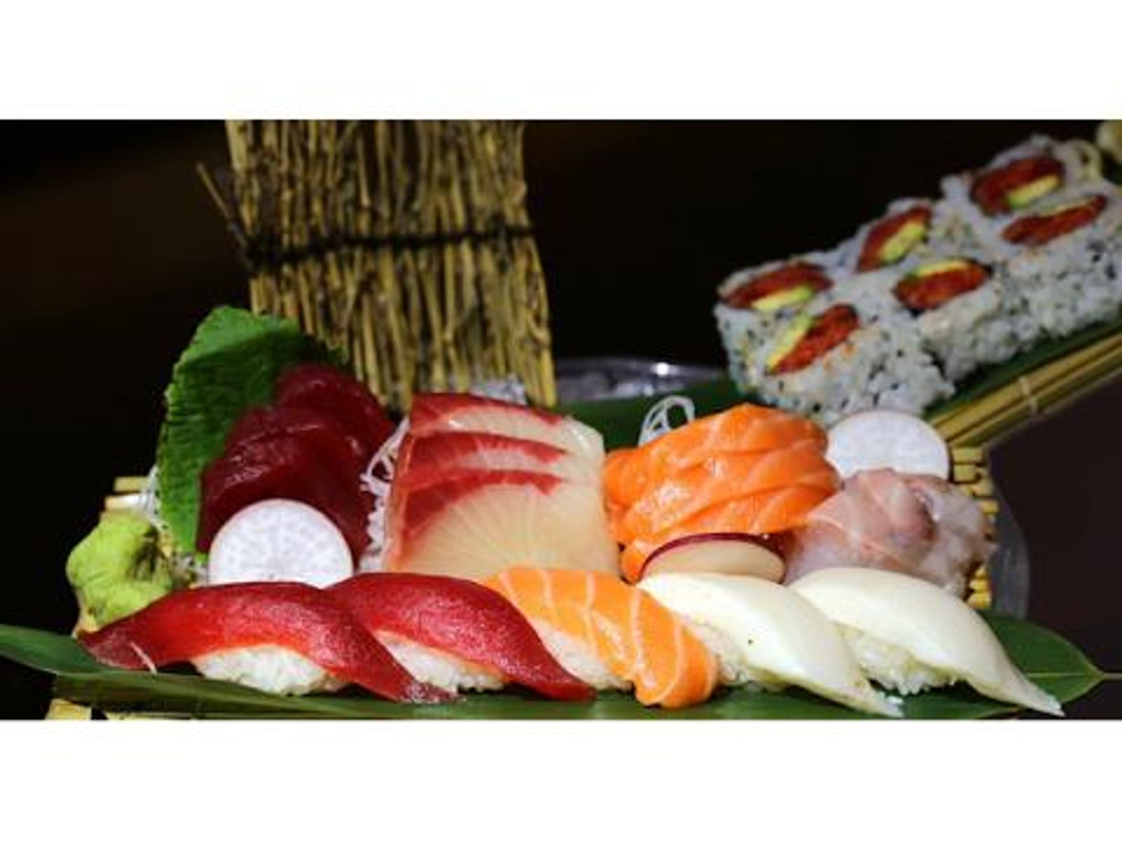 Order Sushi Sashimi Platter For One food online from Takumi Hibachi Sushi & Lounge store, Bay Shore on bringmethat.com
