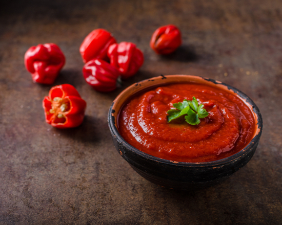 Order Side of Hot Sauce food online from Pasta House store, Brentwood on bringmethat.com
