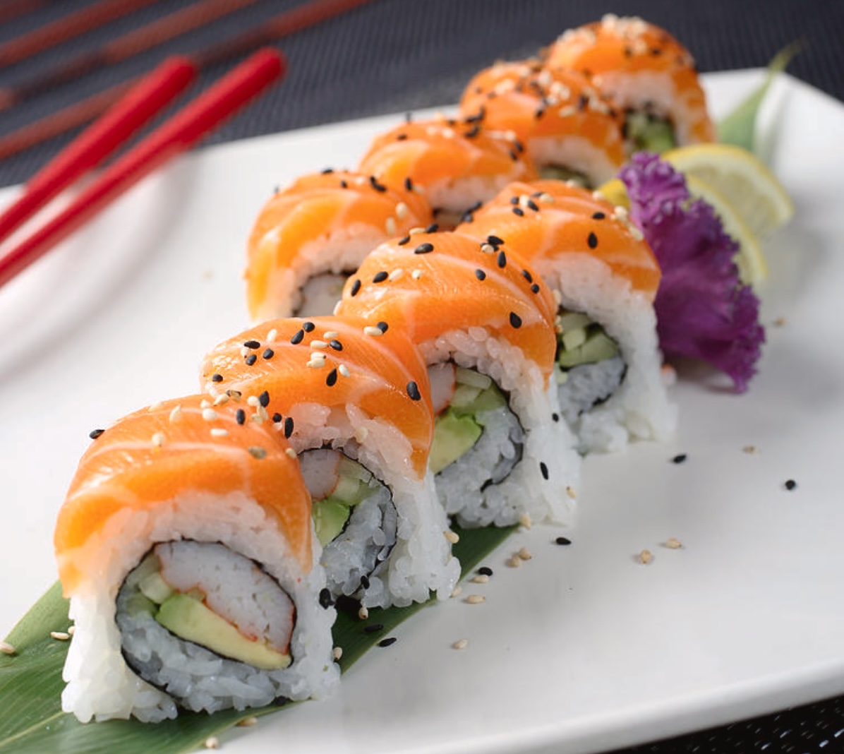Orange Ball Roll from Sushi Factory