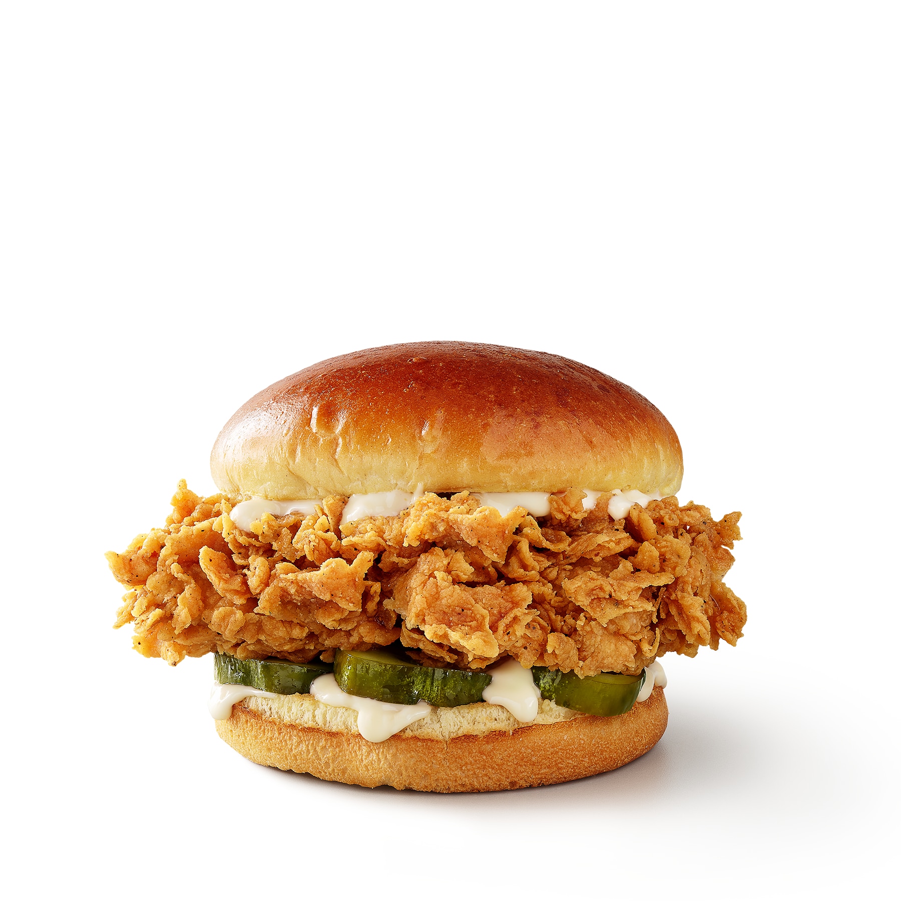 Order Classic Chicken Sandwich food online from KFC store, Yadkinville on bringmethat.com