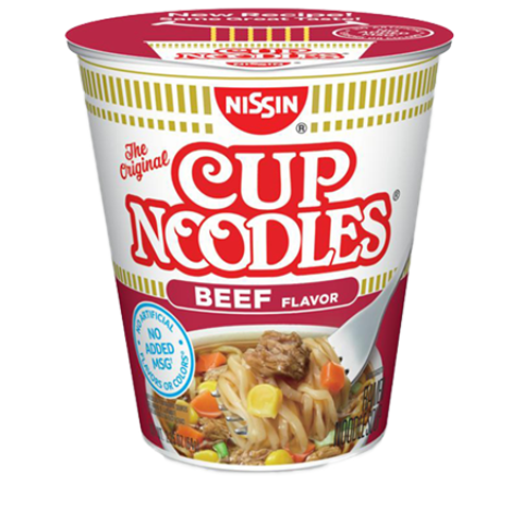 Order Cup Noodles Beef 2.25oz food online from 7-Eleven store, Natick on bringmethat.com