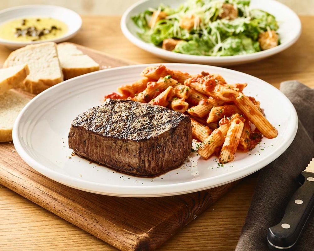 Order Tuscan-Grilled Sirloin* 10 oz food online from Carrabba's Italian Grill store, Murrells Inlet on bringmethat.com