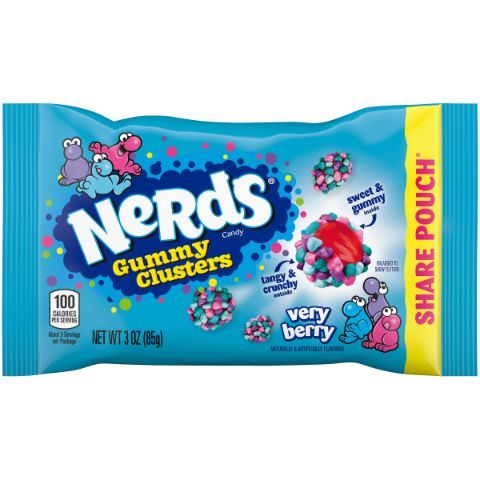 Order Nerds Gummy Cluster Very Berry Share Size 3oz food online from 7-Eleven store, Charlotte on bringmethat.com