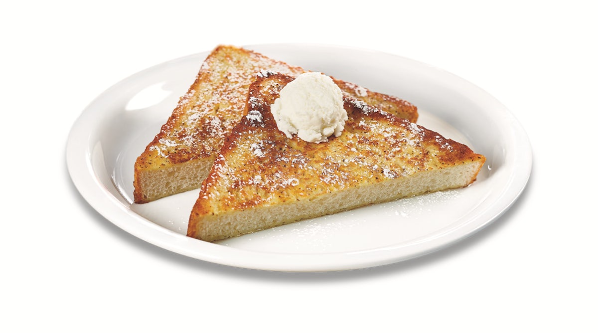 Order Slice of French Toast food online from Denny's store, Thomasville on bringmethat.com