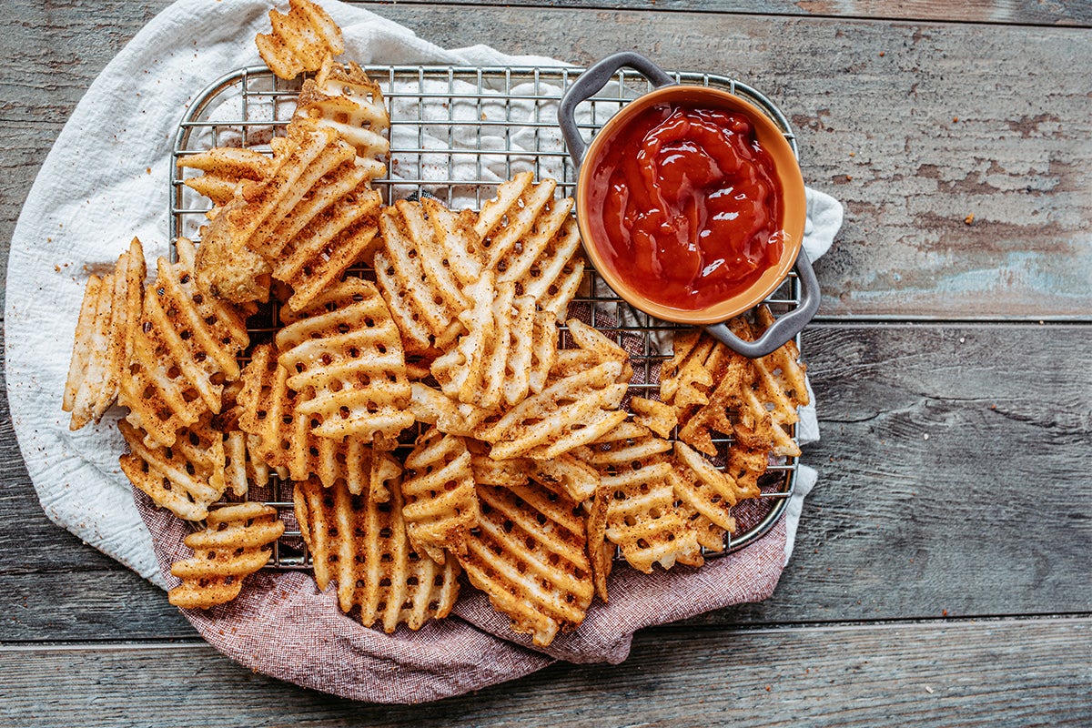 Order SIDE OF WAFFLE FRIES food online from Old Chicago 66 store, Lakewood on bringmethat.com