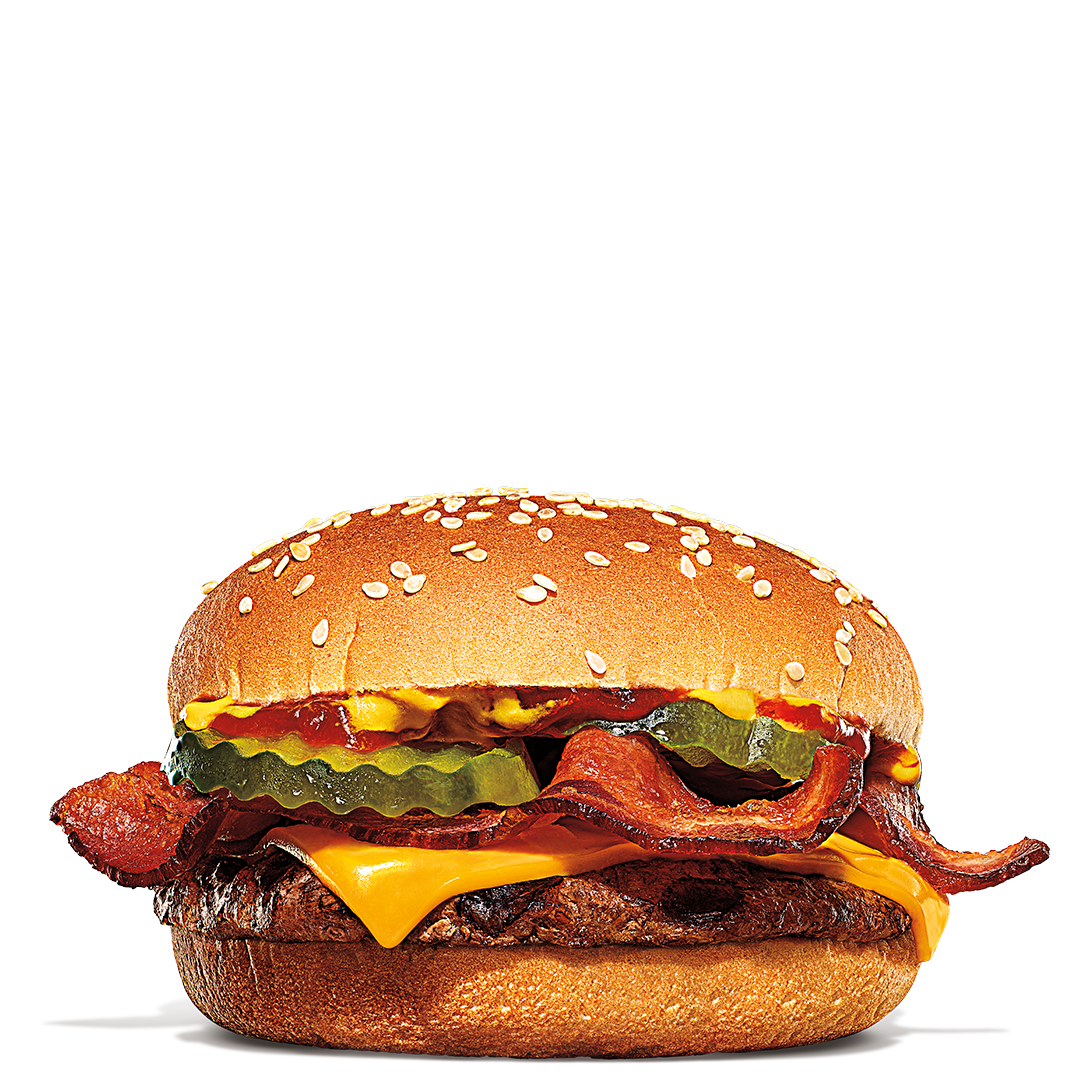 Order Bacon Cheeseburger food online from Burger King store, Yuba City on bringmethat.com